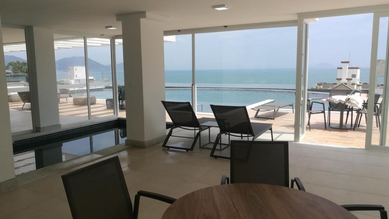 Ea-Apto Com Vista Do Mar Em Praia Dos Ingleses Florianópolis 外观 照片